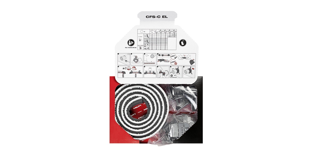 Hilti firestop endless collar