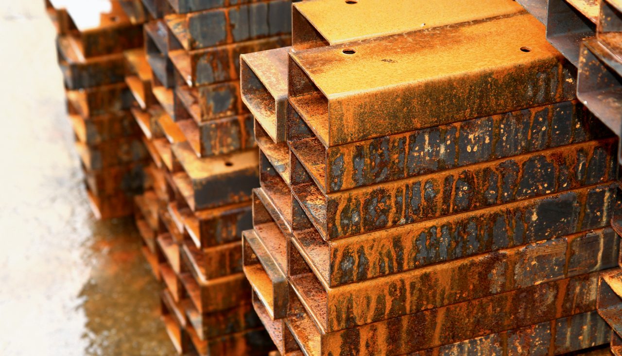 Corrosion of steel components