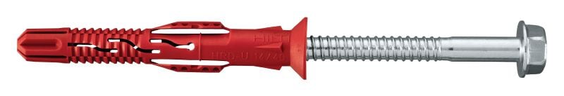 HRD-UGS 14 U Plastic frame anchor High-performance plastic anchor for frames (carbon steel, hex head)