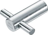 HCX-R Cast-in socket (stainless steel, A4) Stainless steel Cast-in socket for fastening louvres and cladding to concrete, MEP services or access walkways for tunnels in highly corrosive environments