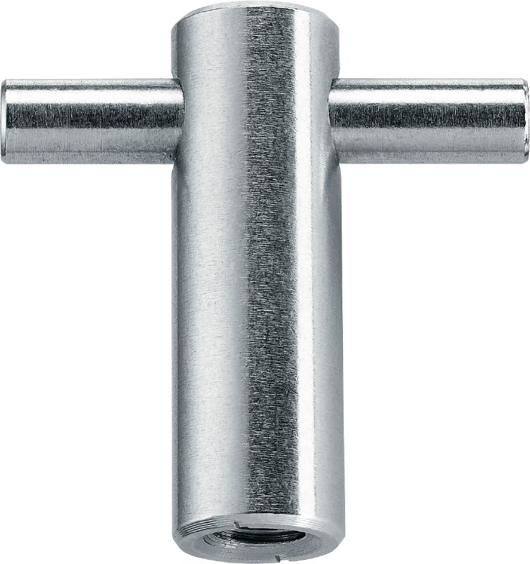 HCX-R Cast-in socket (stainless steel, A4) Stainless steel Cast-in socket for fastening louvres and cladding to concrete, MEP services or access walkways for tunnels in highly corrosive environments