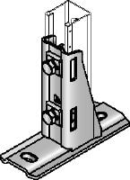 MM-R-16-36 Galvanised channel foot for fastening MM channels to various base materials