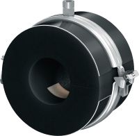 MIP-T Refrigeration pipe clamp (thick insulated) Galvanised pipe clamp for maximum productivity in refrigeration applications with an insulation thickness of 31-50 mm