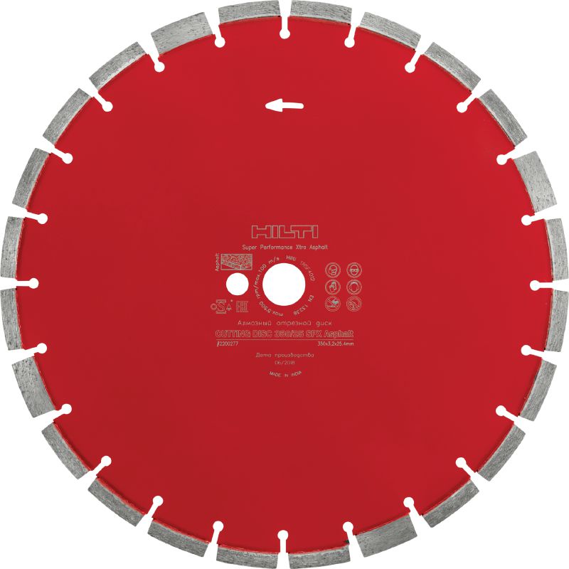 SPX Asphalt diamond blade Ultimate diamond blade for superior cutting performance in asphalt