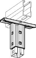 MC-CH OC-A Hot-dip galvanised (HDG) cross connector for attaching MC installation channels within 3D structures outdoors Applications 1