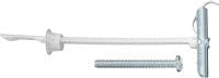 HTB-2 Toggle bolt Economical toggle bolt cavity wall fixing for fastening heavier loads to concrete blocks, masonry and plasterboard