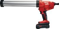 CD 4-22 cordless caulking dispenser Powerful battery-powered caulking dispenser for a wide variety of sealants, caulks and adhesives (Nuron battery platform)