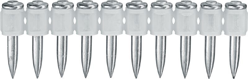 X-P MX Universal nails (collated) Ultimate-performance collated nails for fastening to concrete and other base materials using powder-actuated tools