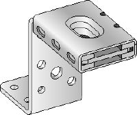 MVA-ZC ventilation support Galvanised air duct bracket for fastening medium ventilation ducts overhead