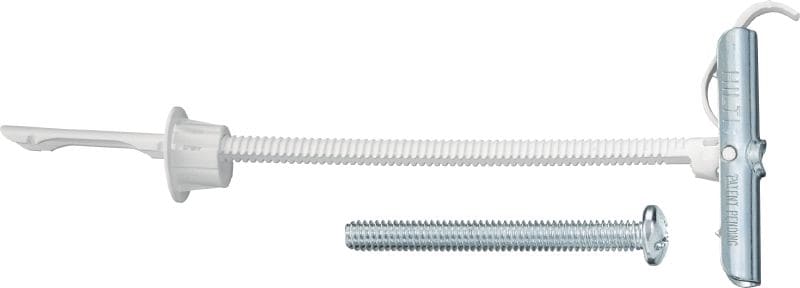 HTB-2 Toggle bolt Economical toggle bolt cavity wall fixing for fastening heavier loads to concrete blocks, masonry and plasterboard