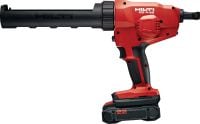 CD 4-22 cordless caulking dispenser Powerful battery-powered caulking dispenser for a wide variety of sealants, caulks and adhesives (Nuron battery platform)