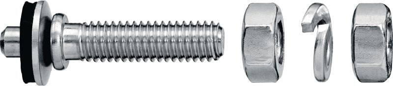 X-BT-ER Threaded studs (metric) Threaded stud for electrical connectors on steel in highly corrosive environments