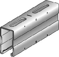 MQ-72 channel Galvanised 72 mm high MQ strut channel for medium/heavy-duty applications