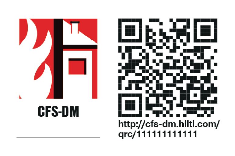 Identification sticker QR (2000) set 