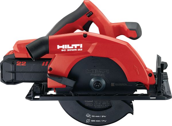 Hilti 36v top circular saw