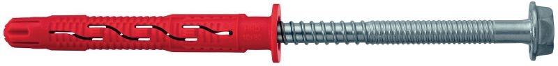 HRD-HR2 Plastic frame anchor High-performance plastic anchor for frames (A2 stainless steel, hex head)