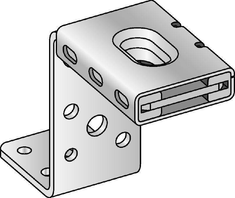 MVA-ZC ventilation support Galvanised air duct bracket for fastening medium ventilation ducts overhead