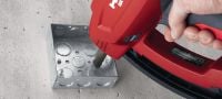 X-GN MX Masonry nails (collated) Collated nails for fastening to concrete and other base materials using the GX 120 gas nailer Applications 4