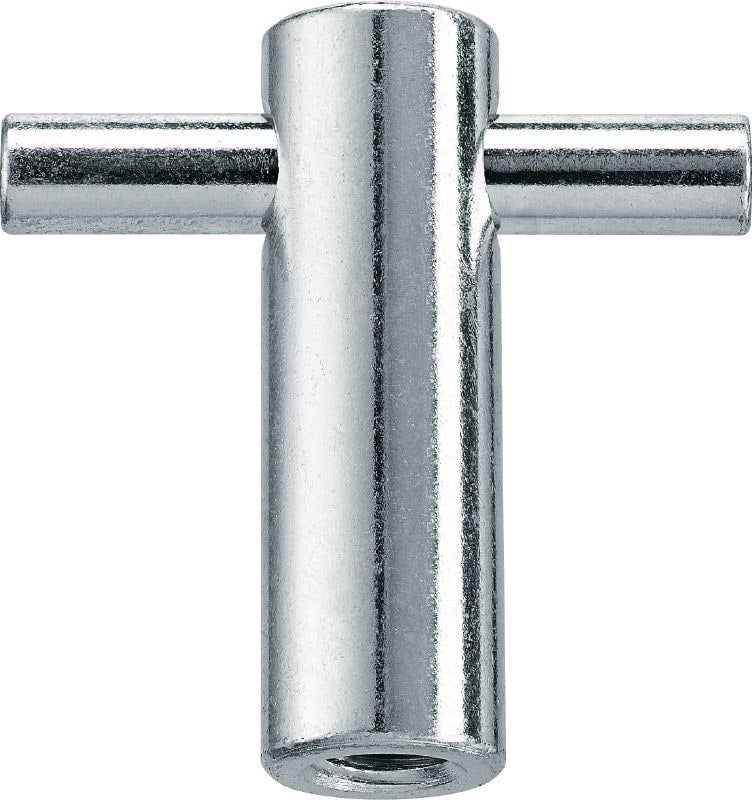 HCX-R Cast-in socket (stainless steel, A4) Stainless steel Cast-in socket for fastening louvres and cladding to concrete, MEP services or access walkways for tunnels in highly corrosive environments