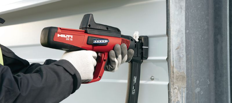 X-ENP MX Metal deck Fasteners (collated) Collated nails for fastening metal decks to steel structures with powder-actuated nailers Applications 1
